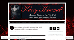 Desktop Screenshot of kaceyhammell.com